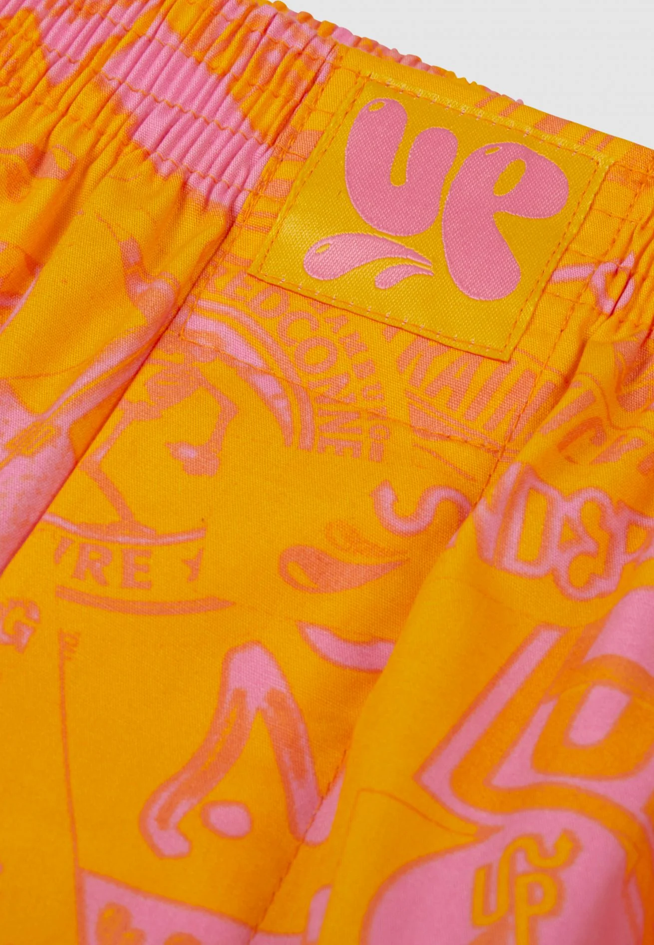UP Sticker Clash Boxershorts Orange - Image 2