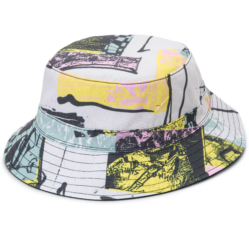 V Ent Flyer Reversible Bucket Hat Black Combo - Image 3