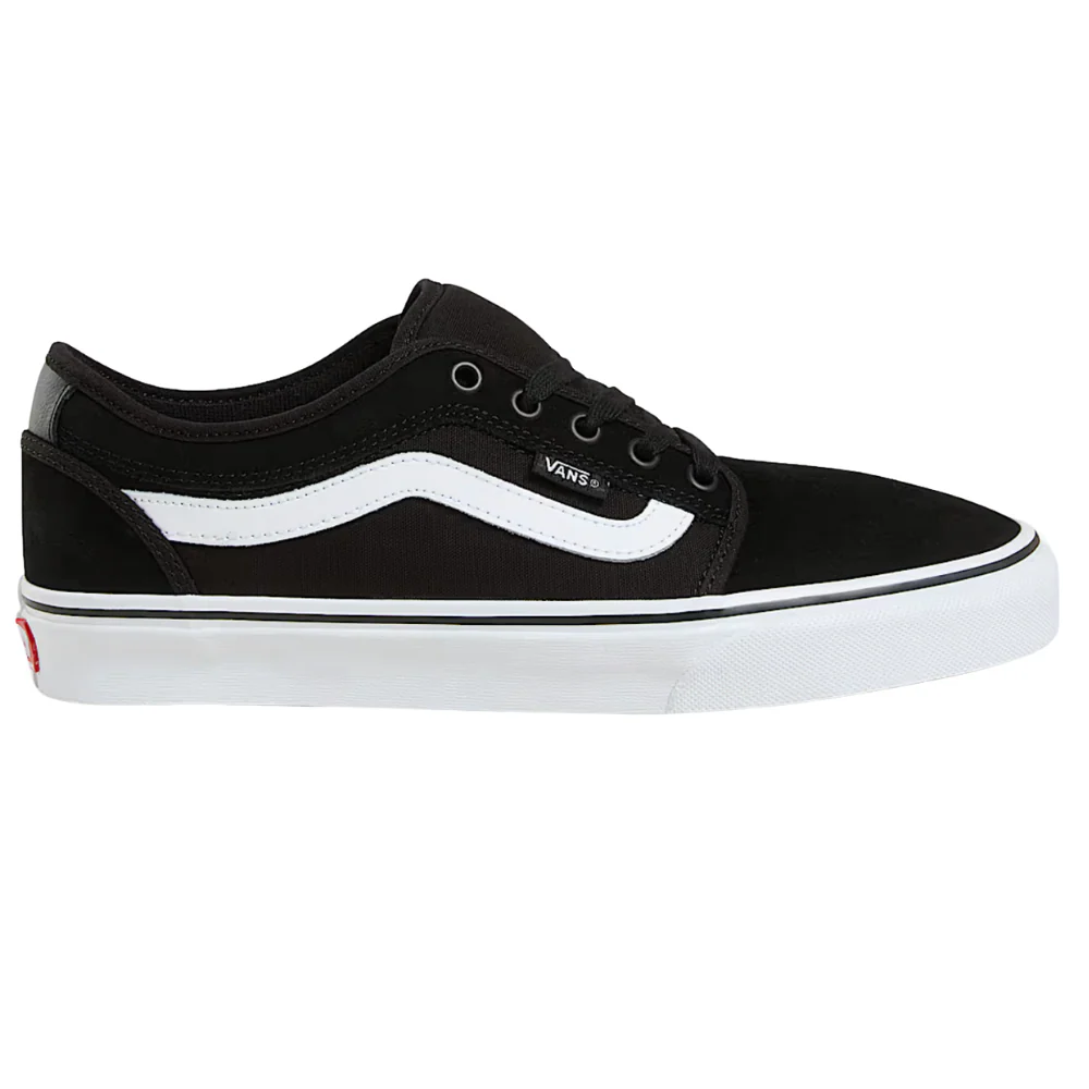 Skate Chukka Low Sidestripe Black/ White