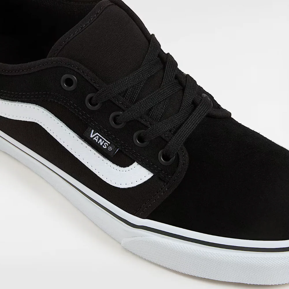 Skate Chukka Low Sidestripe Black/ White - Image 5