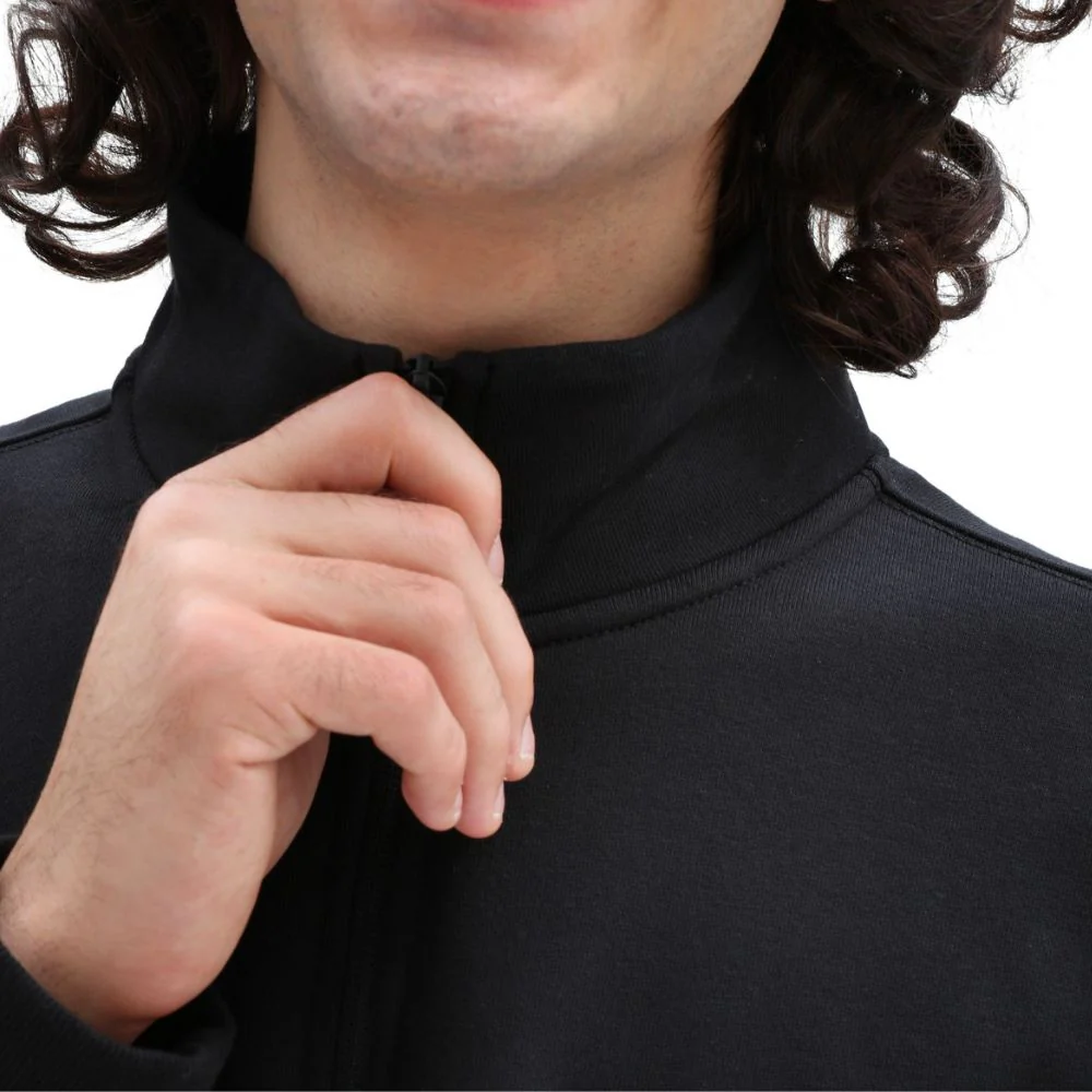 Versa QZip Sweater Black - Image 3