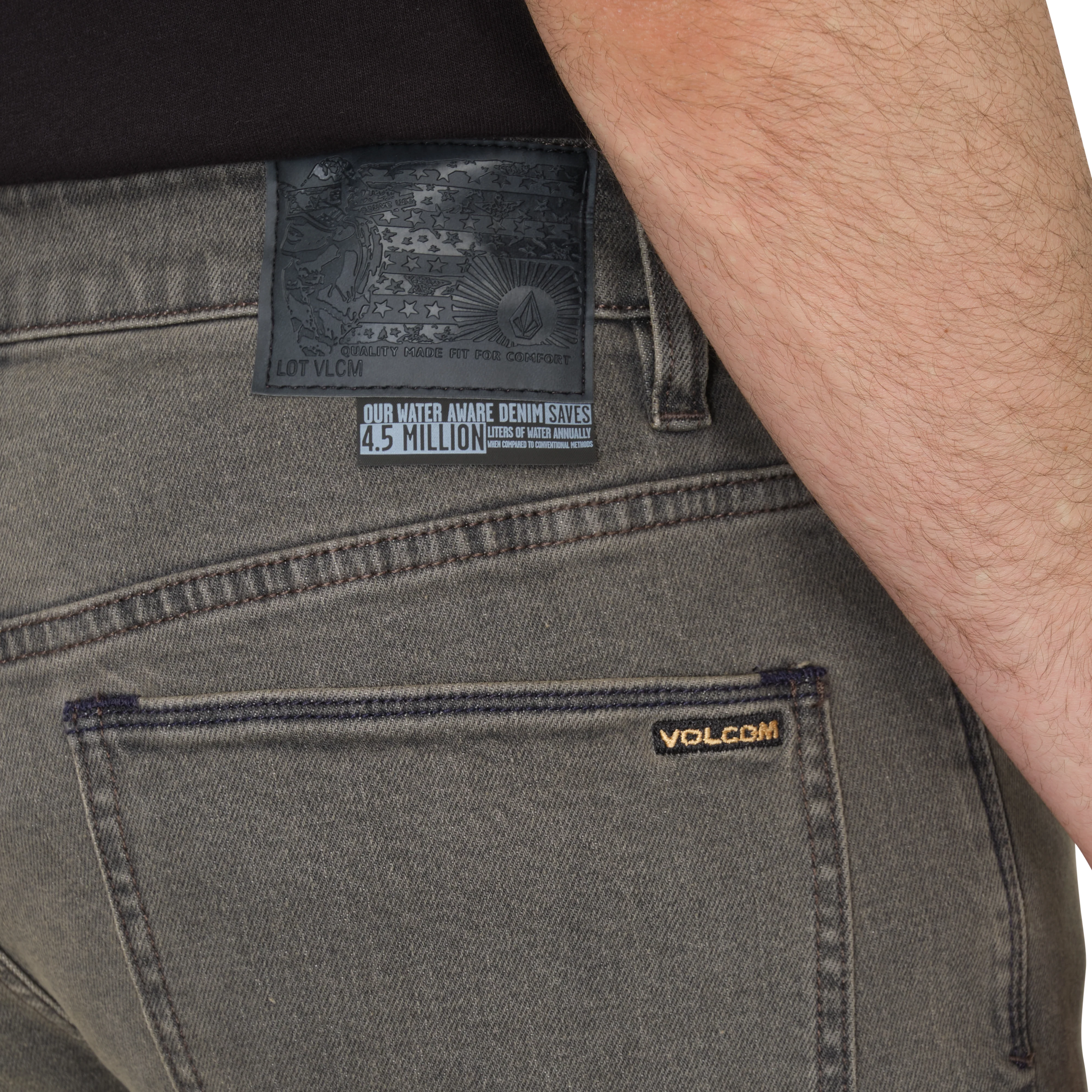 Solver Denim Pants Black Ozone - Image 4
