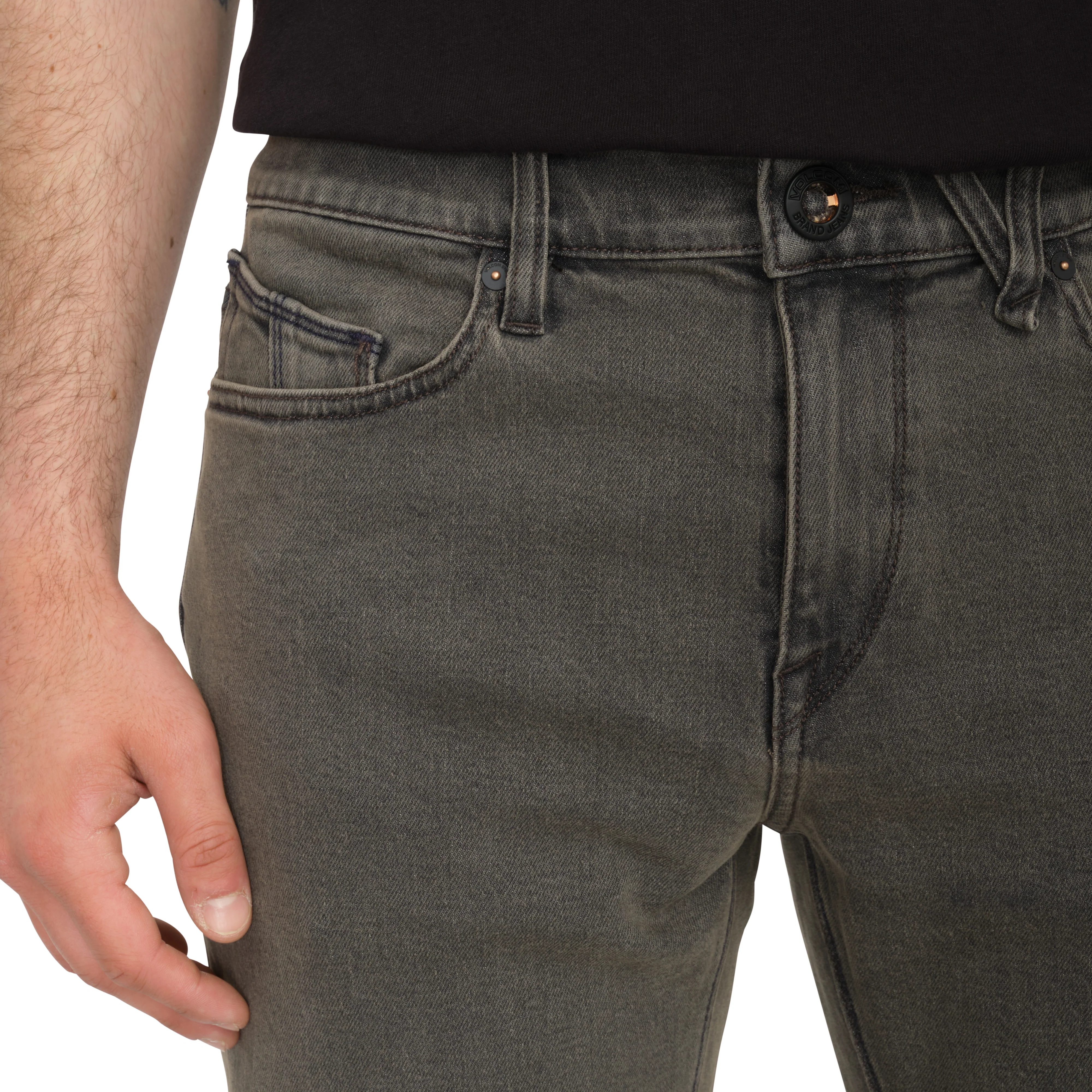 Solver Denim Pants Black Ozone - Image 5