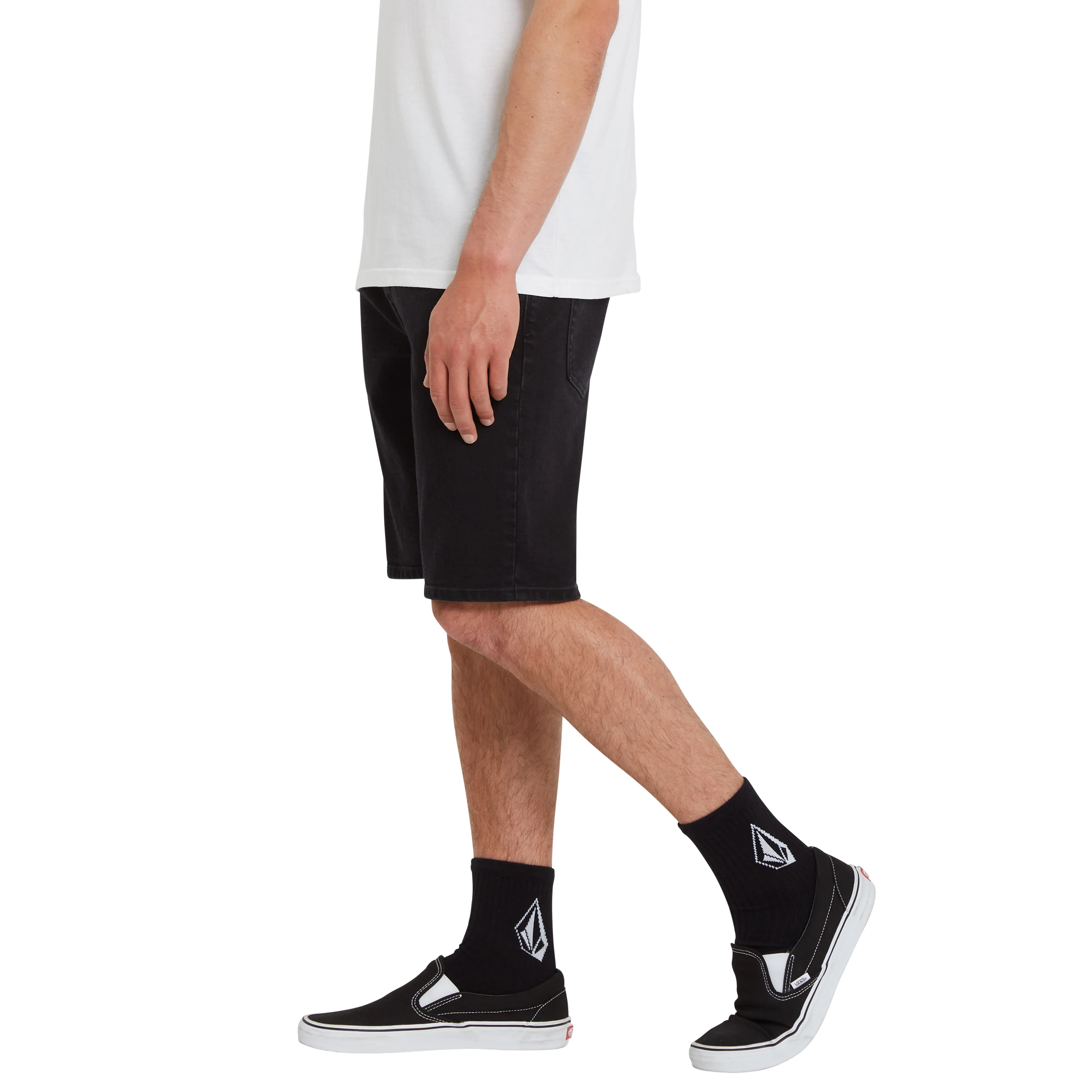 Solver Denim Short Black Out - Image 3