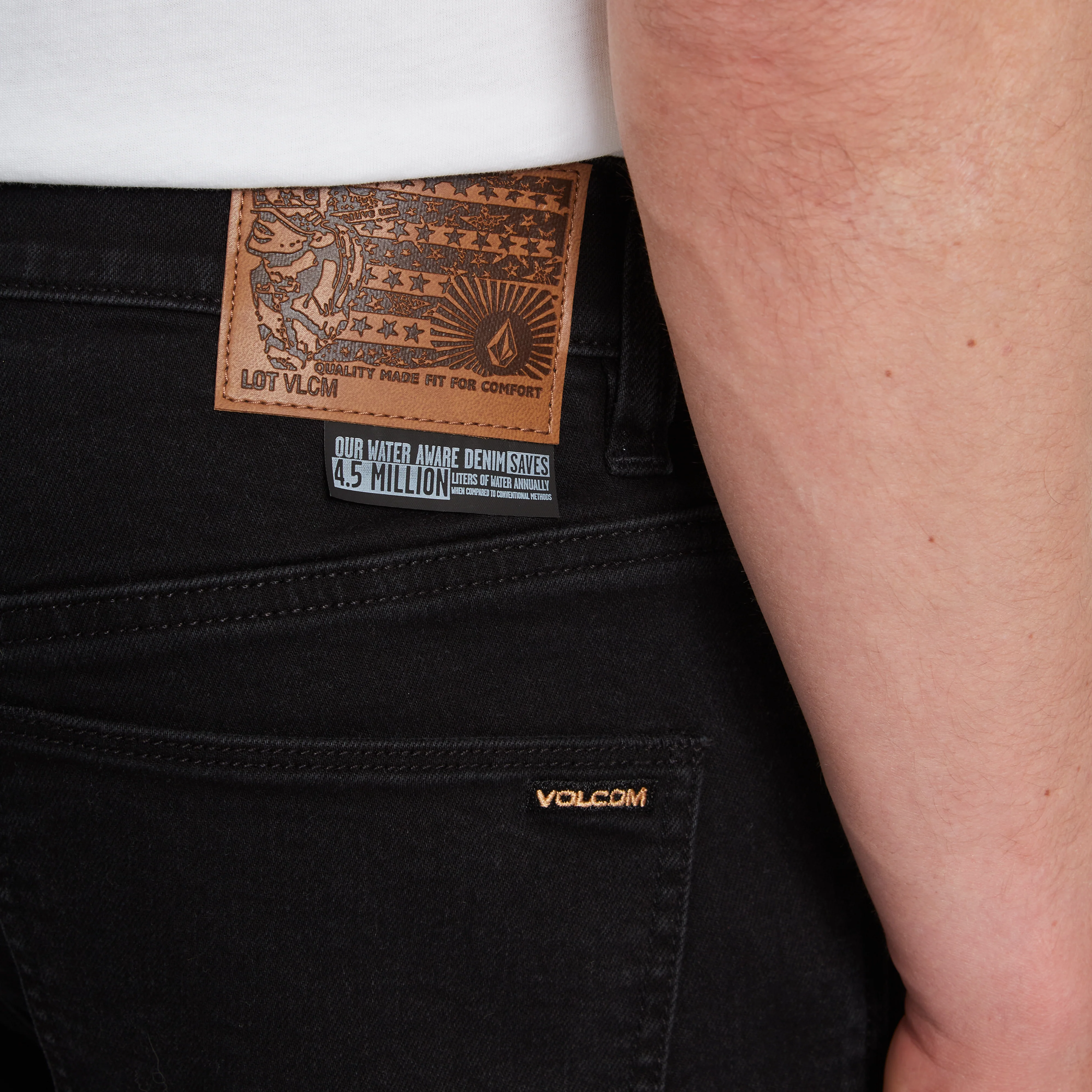 Solver Denim Short Black Out - Image 4