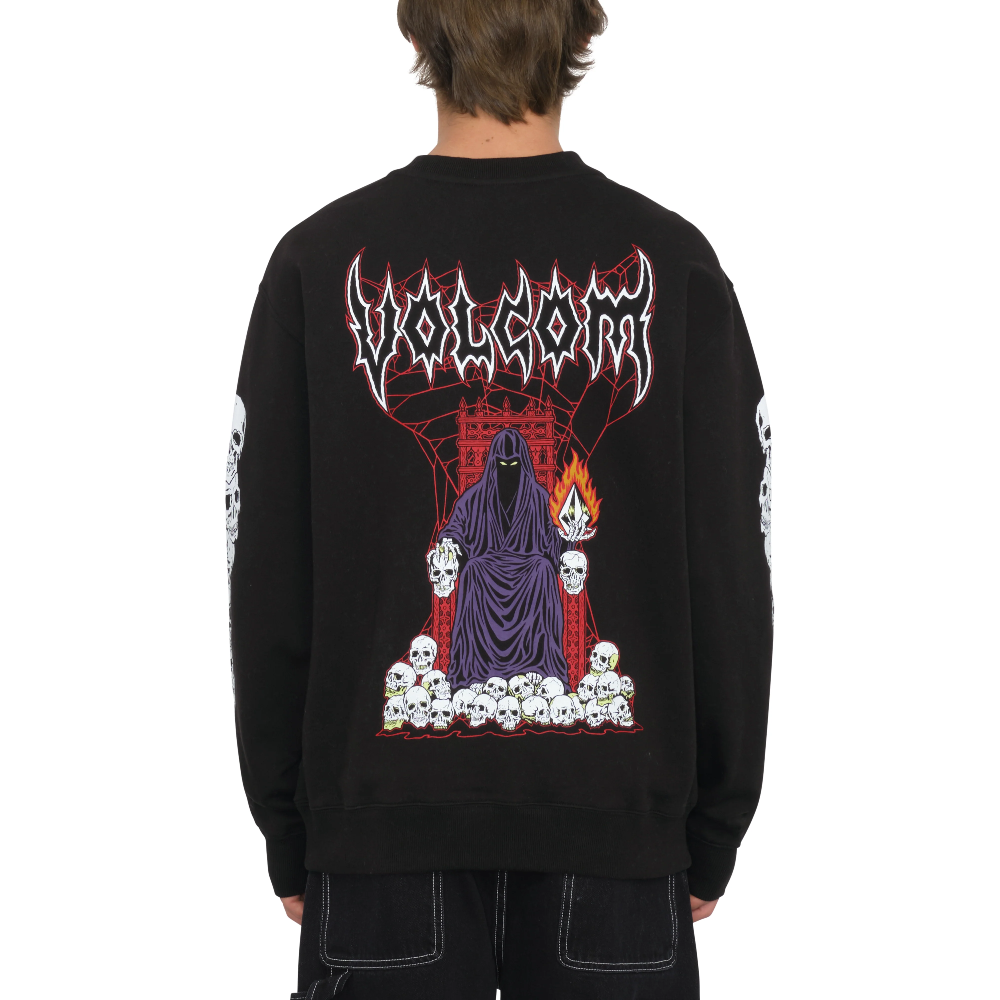 Stone Lord Crew Sweatshirt Black - Image 2