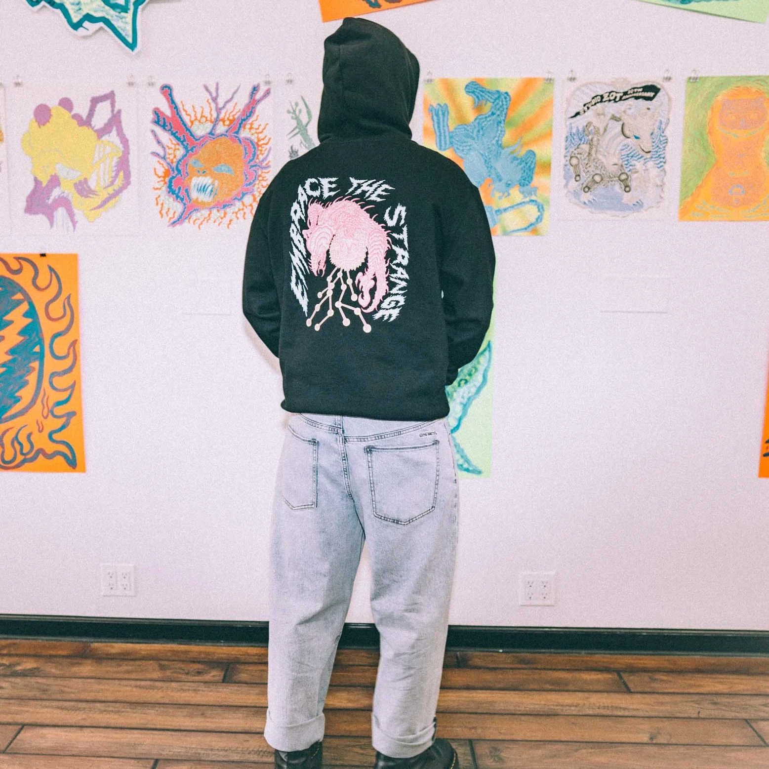 Tetsunori Hoodie Black - Image 4