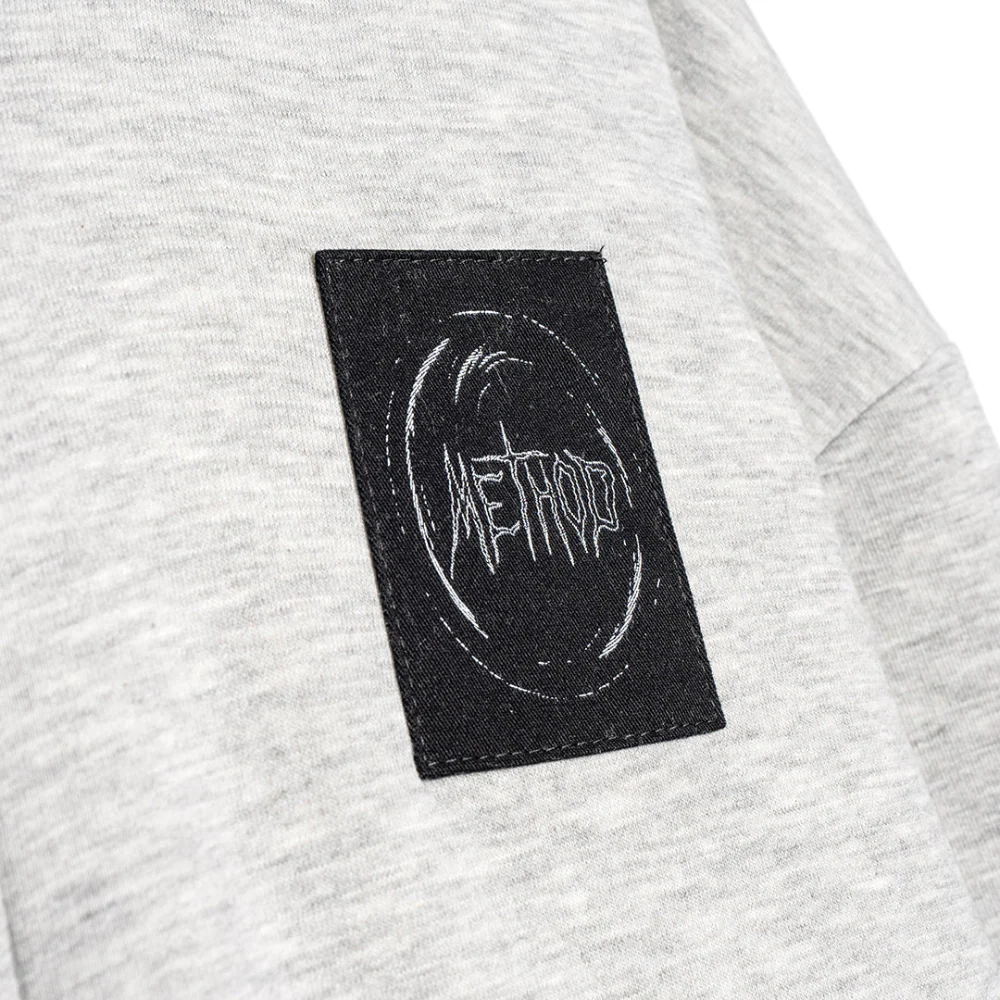 Vortex Zip Hoodie Heather Grey - Image 8