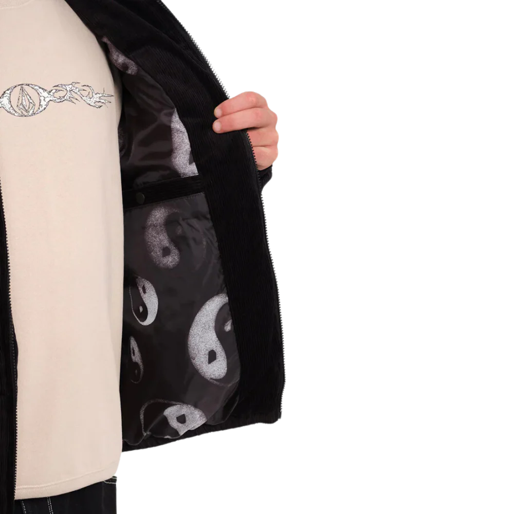 Walltz Cord Jacket Black - Image 5