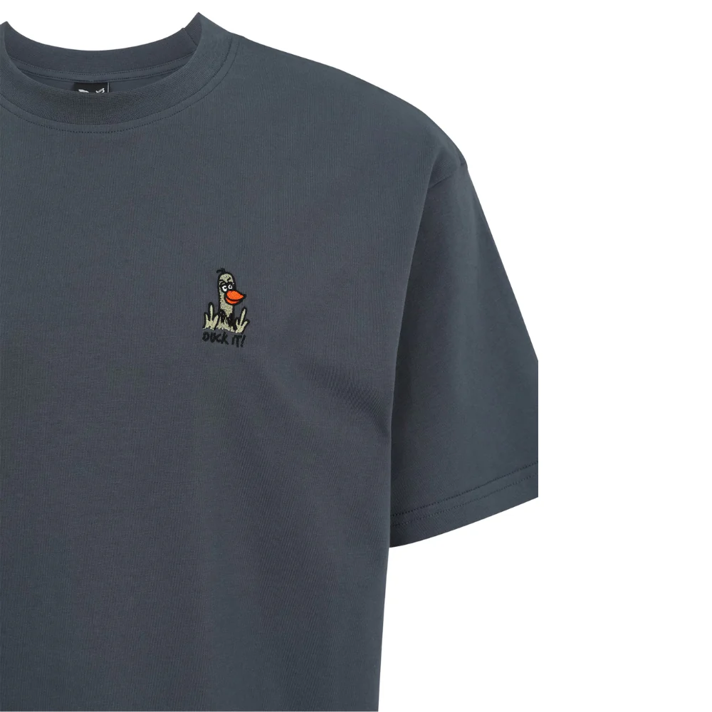 What the Duck T-Shirt Dark Steel - Image 2
