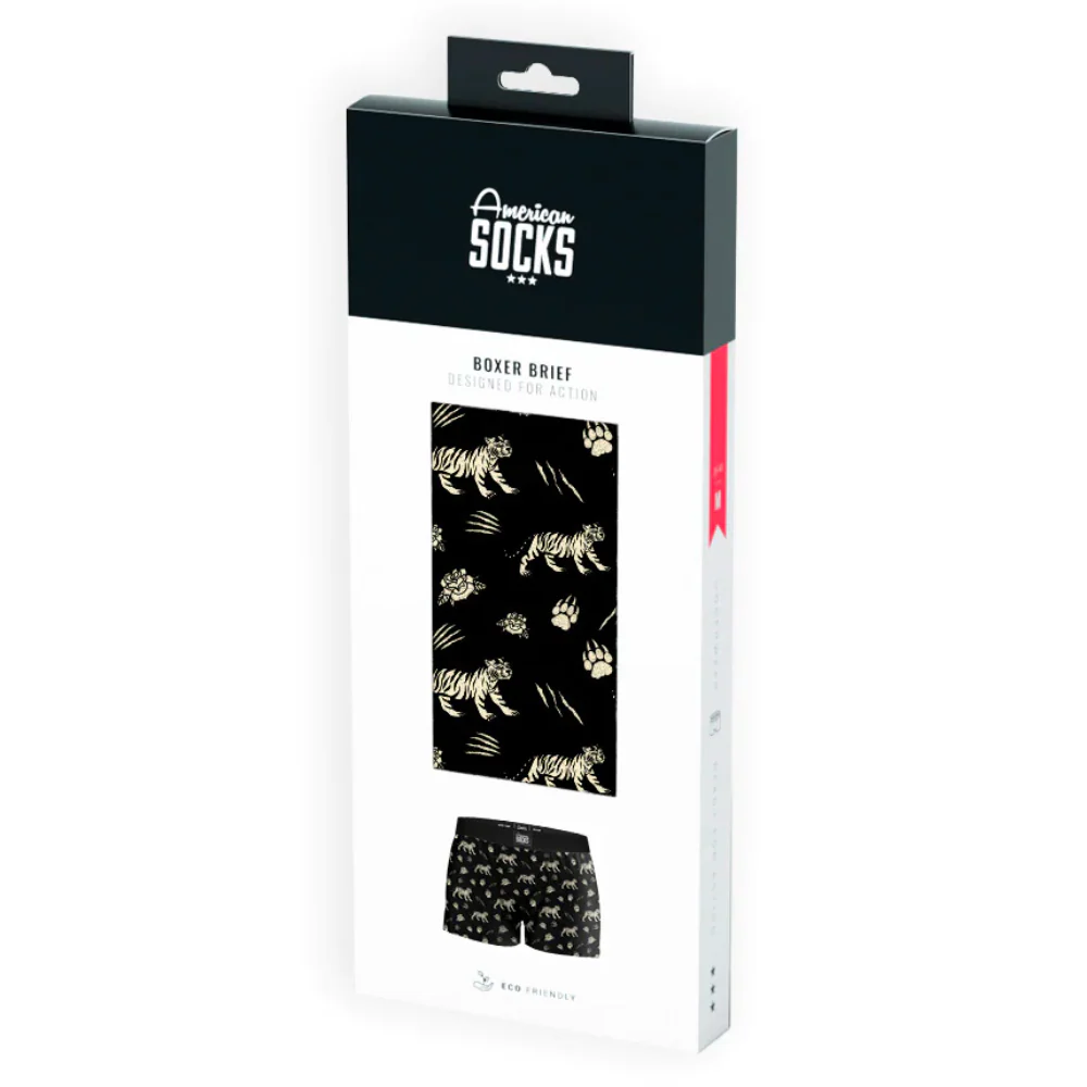 Wild Tiger Boxer Brief Black - Image 5