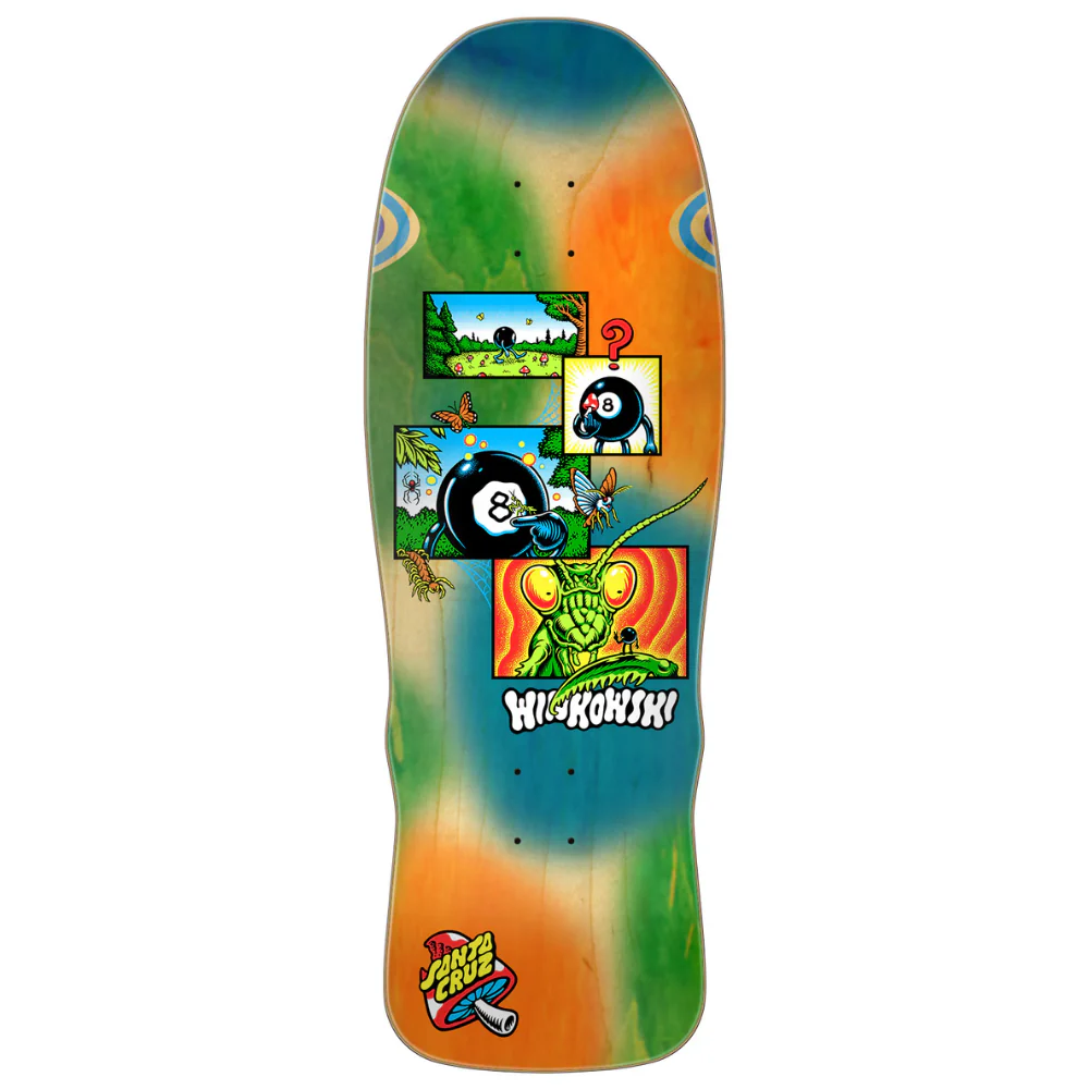 Winkowski 8Baller Comic Shaped 10.35" Skateboard Deck