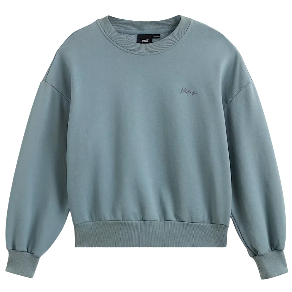Womens Retro Crewneck Stormy Weather