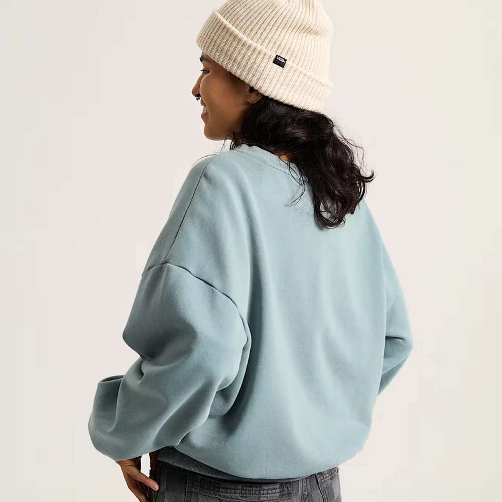 Womens Retro Crewneck Stormy Weather - Image 3