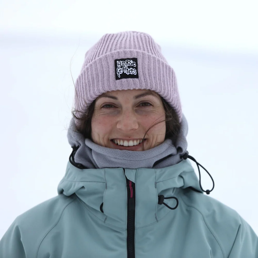 Womens Alexis Beanie Iris - Image 2