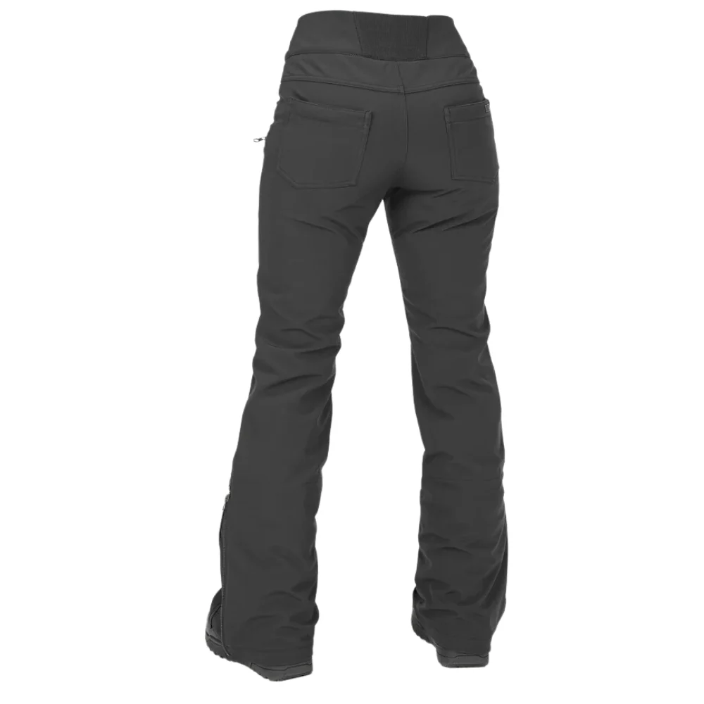 Womens Battle Stretch Pants Black - Image 2