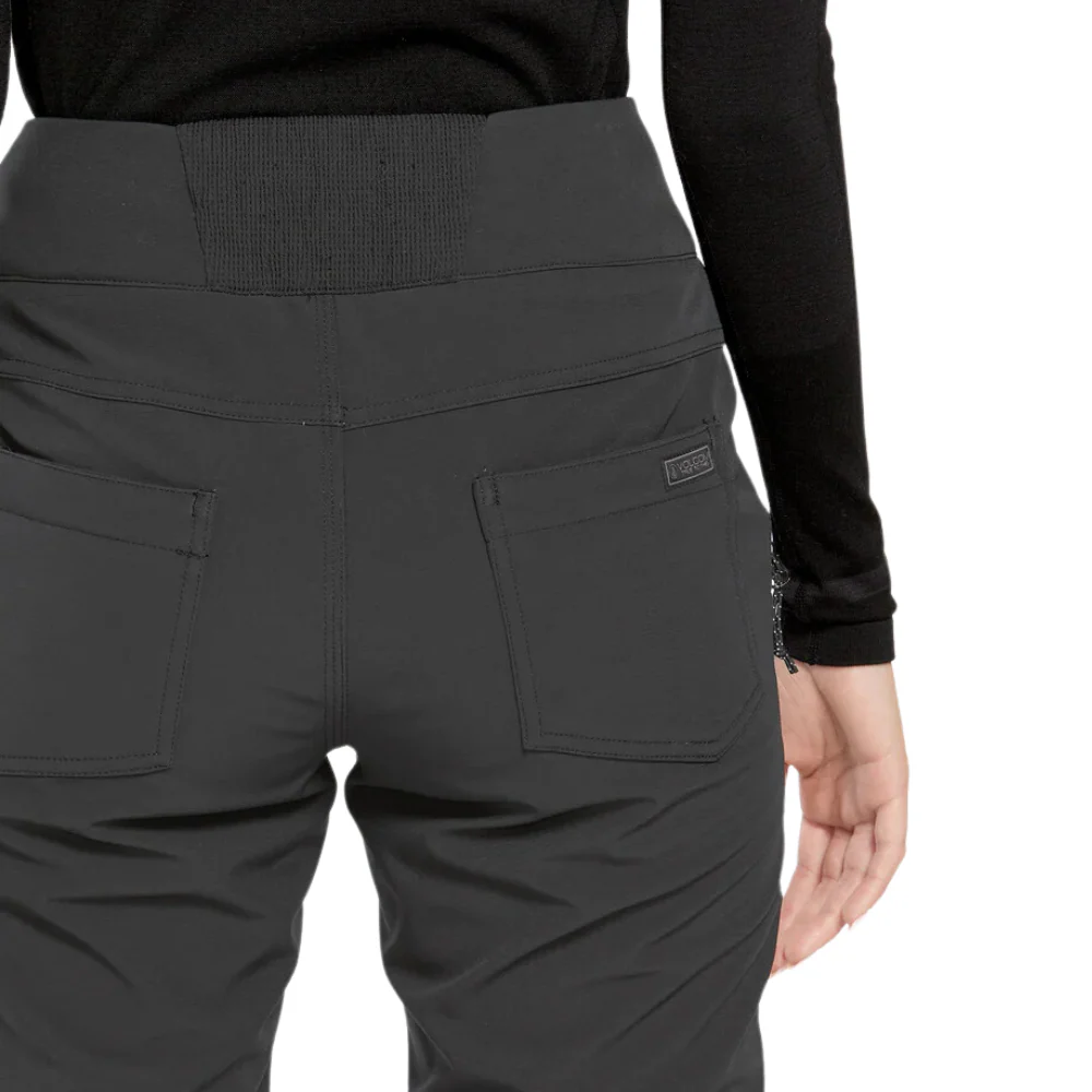 Womens Battle Stretch Pants Black - Image 5