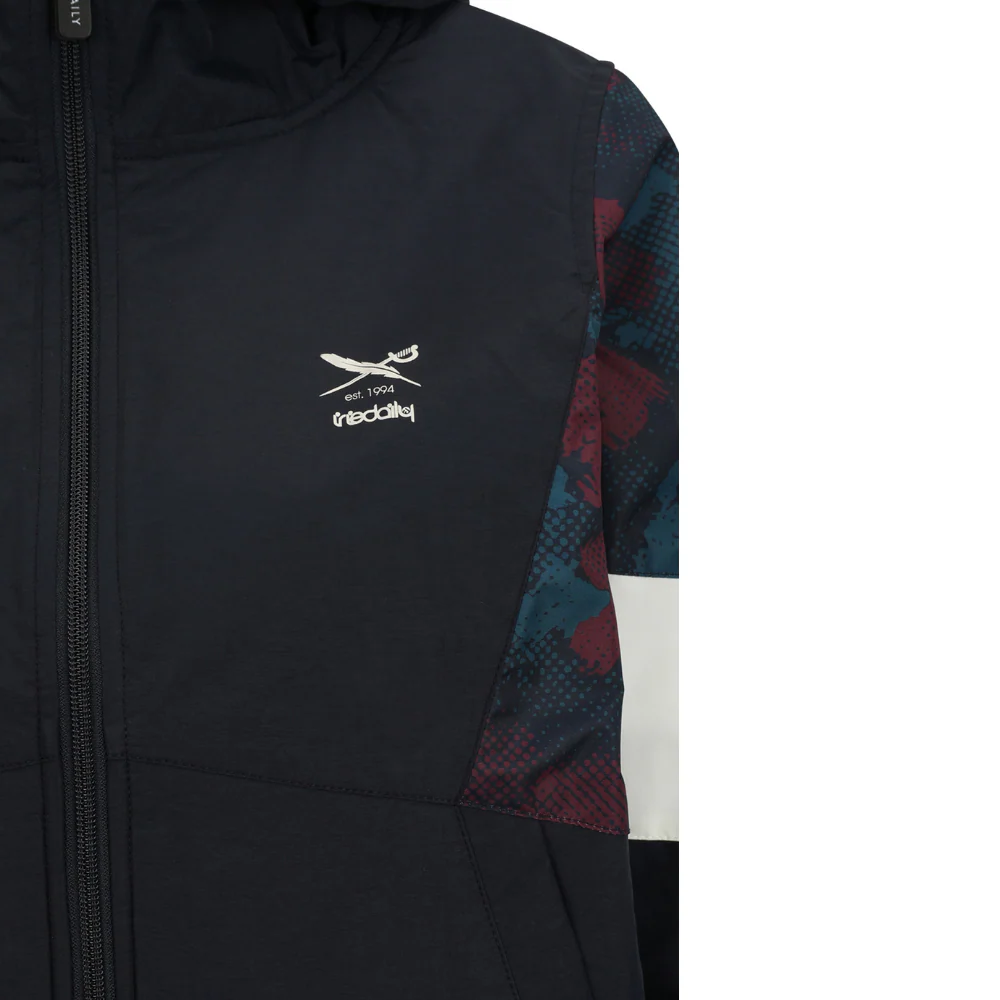 Womens Blocthy Jacket Marine - Image 3