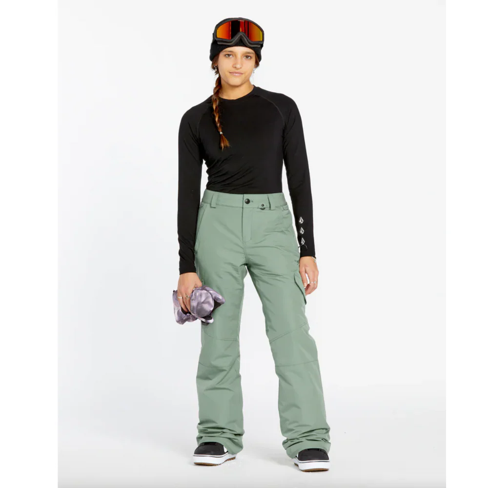 Womens Bridger Insulated Pants Lichen Green - Image 4