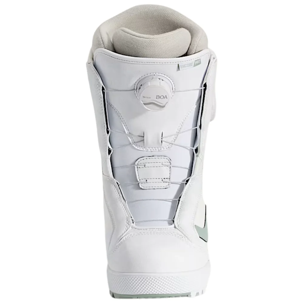 Womens Encore Pro 30th Anniversary White/Gray Oliv Snowboard Boots - Image 2