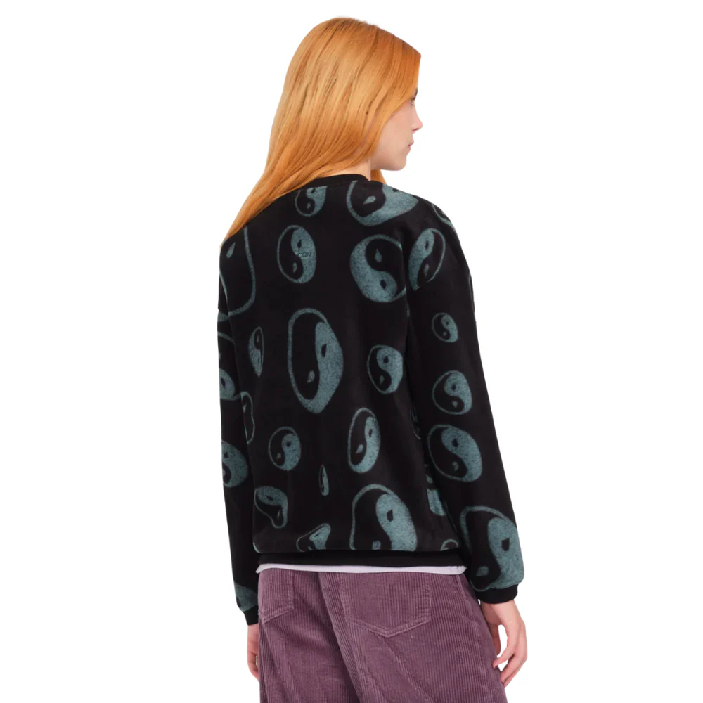 Womens Error 202 Sweatshirt Black - Image 2