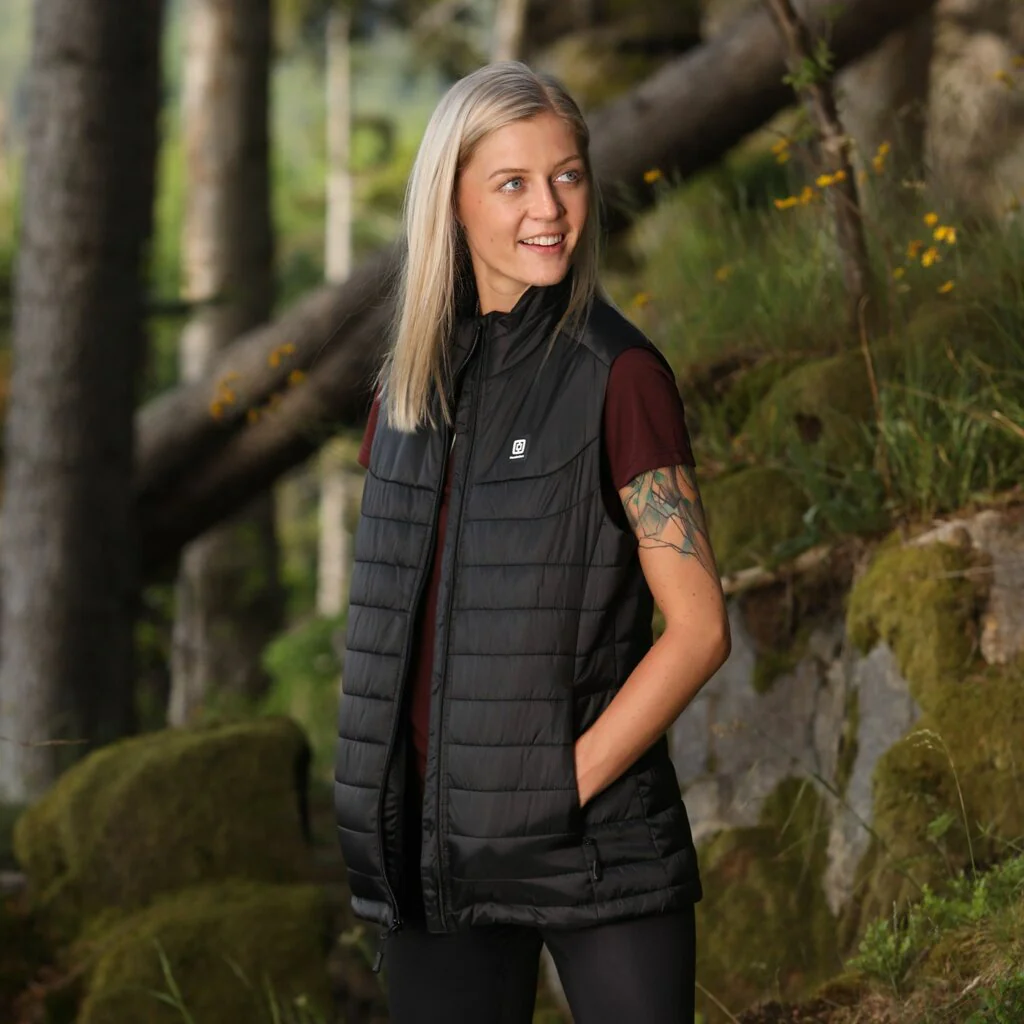 Womens Ester Vest Black - Image 7