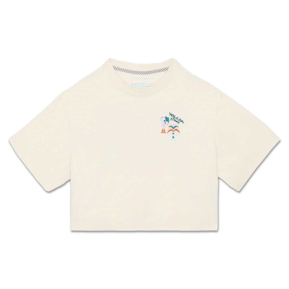 Womens FA Bruno Lucas T-Shirt Vintage White - Image 2