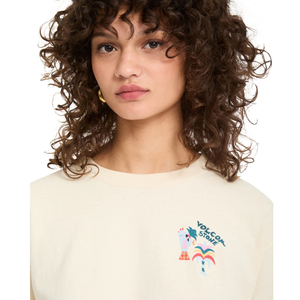 Womens FA Bruno Lucas T-Shirt Vintage White - Image 6