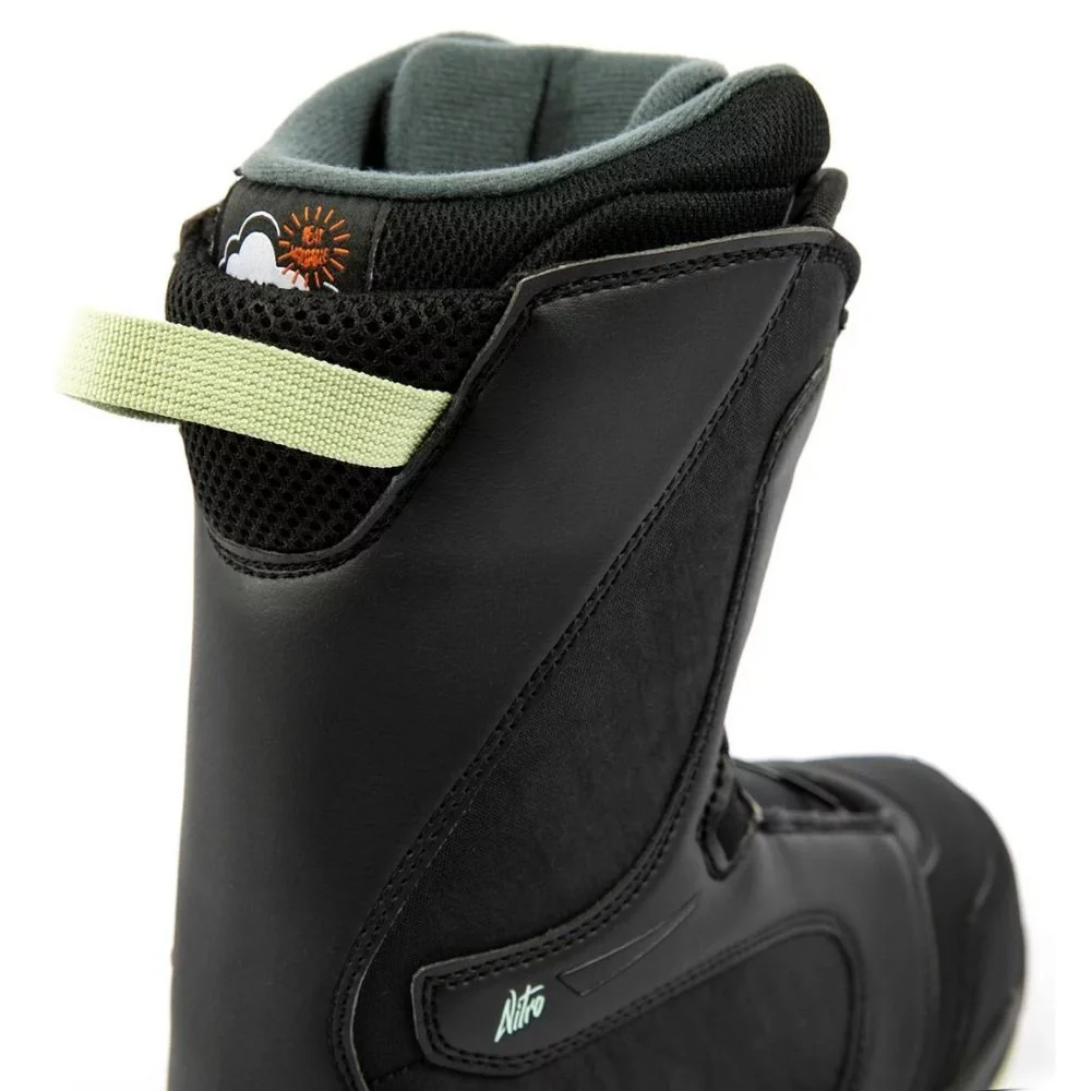 Womens Flora TLS Black-Mint 2022 Snowboard Boots - Image 3