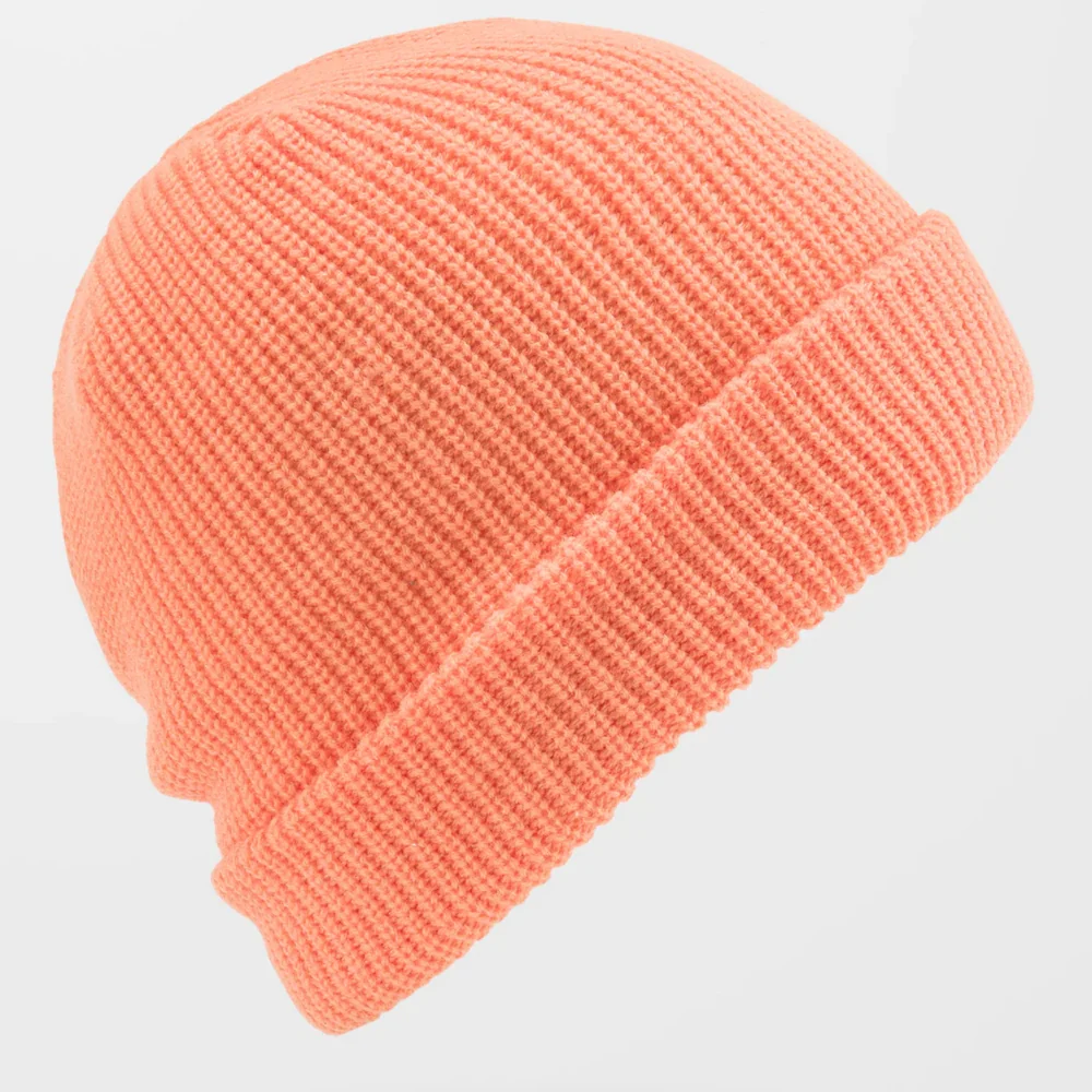 Womens Full Stone Beanie Coral - Image 2