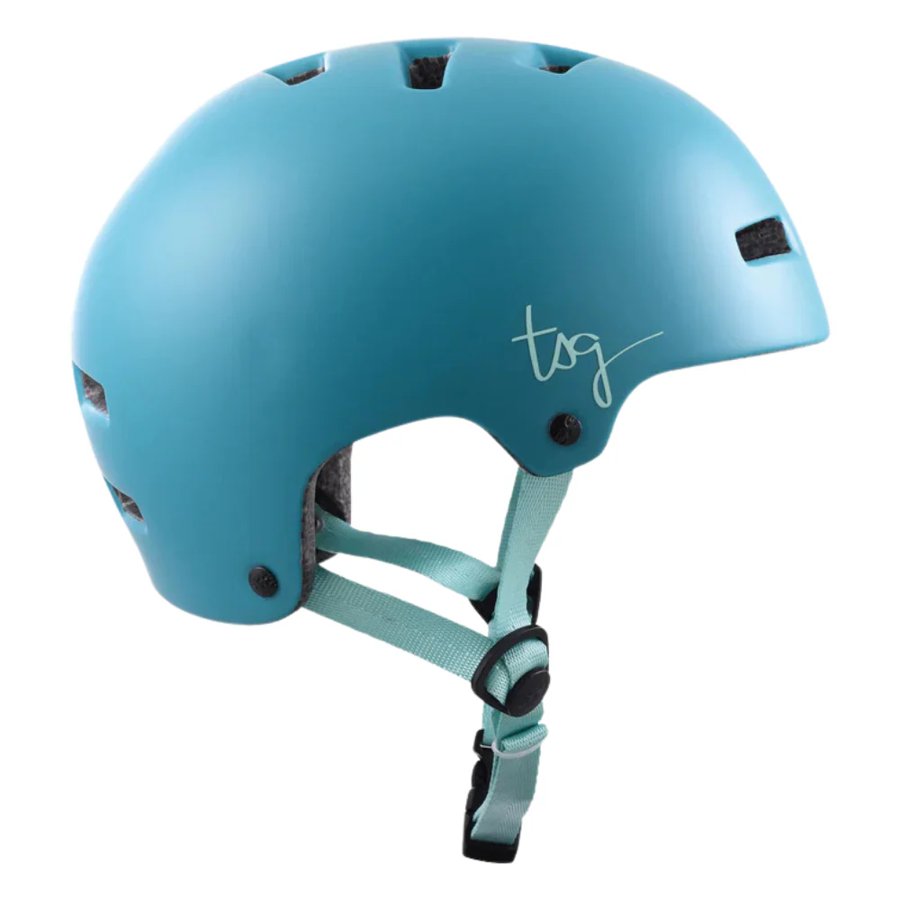 Womens Ivy Solid Color Satin Aquarelle Helm - Image 3