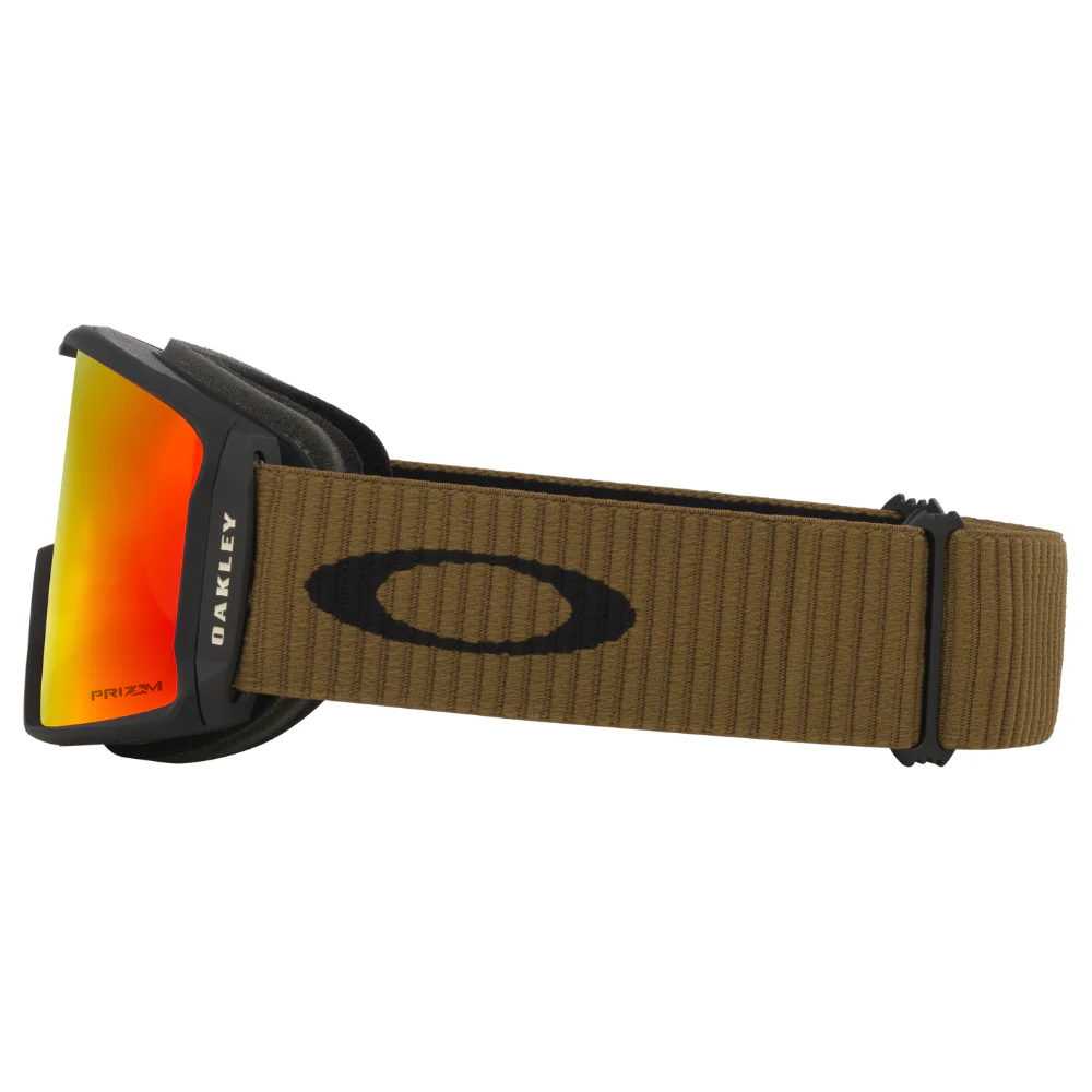 Line Miner L Army Green Corduroy Primz Torch Snowboard Goggles - Image 4