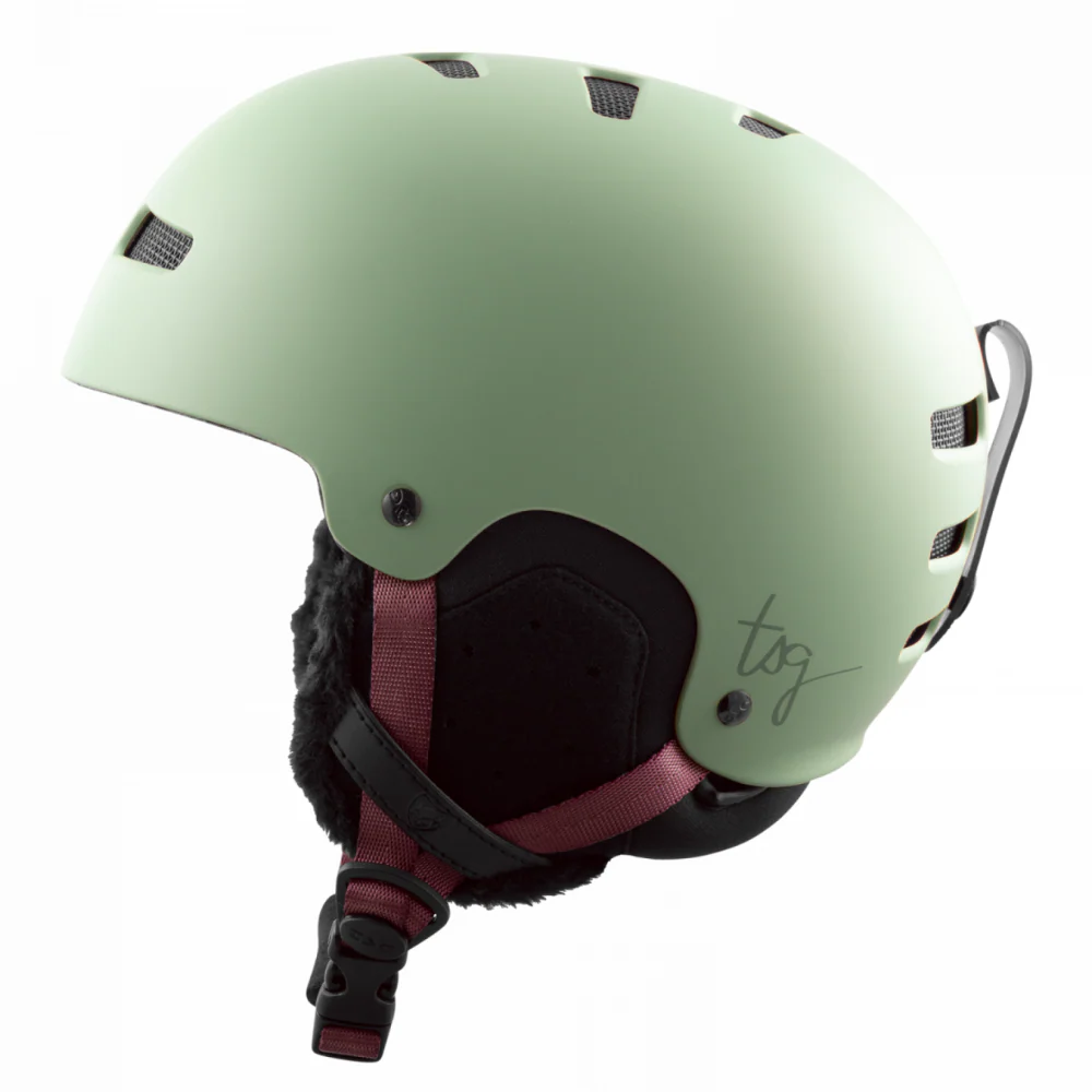 Womens Lotus Solid Color Helmet Satin Satin Matcha - Image 3