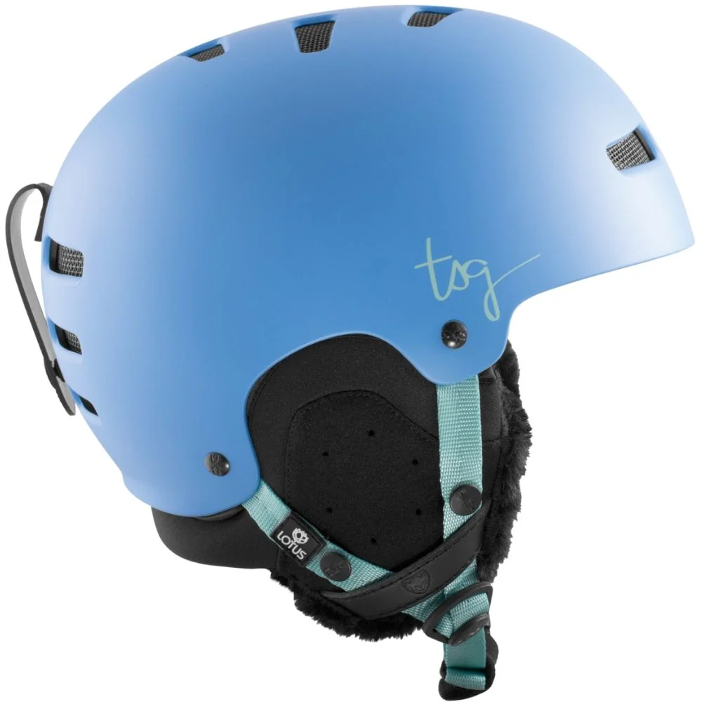Womens Lotus Solid Color II Satin Azuro - Image 3