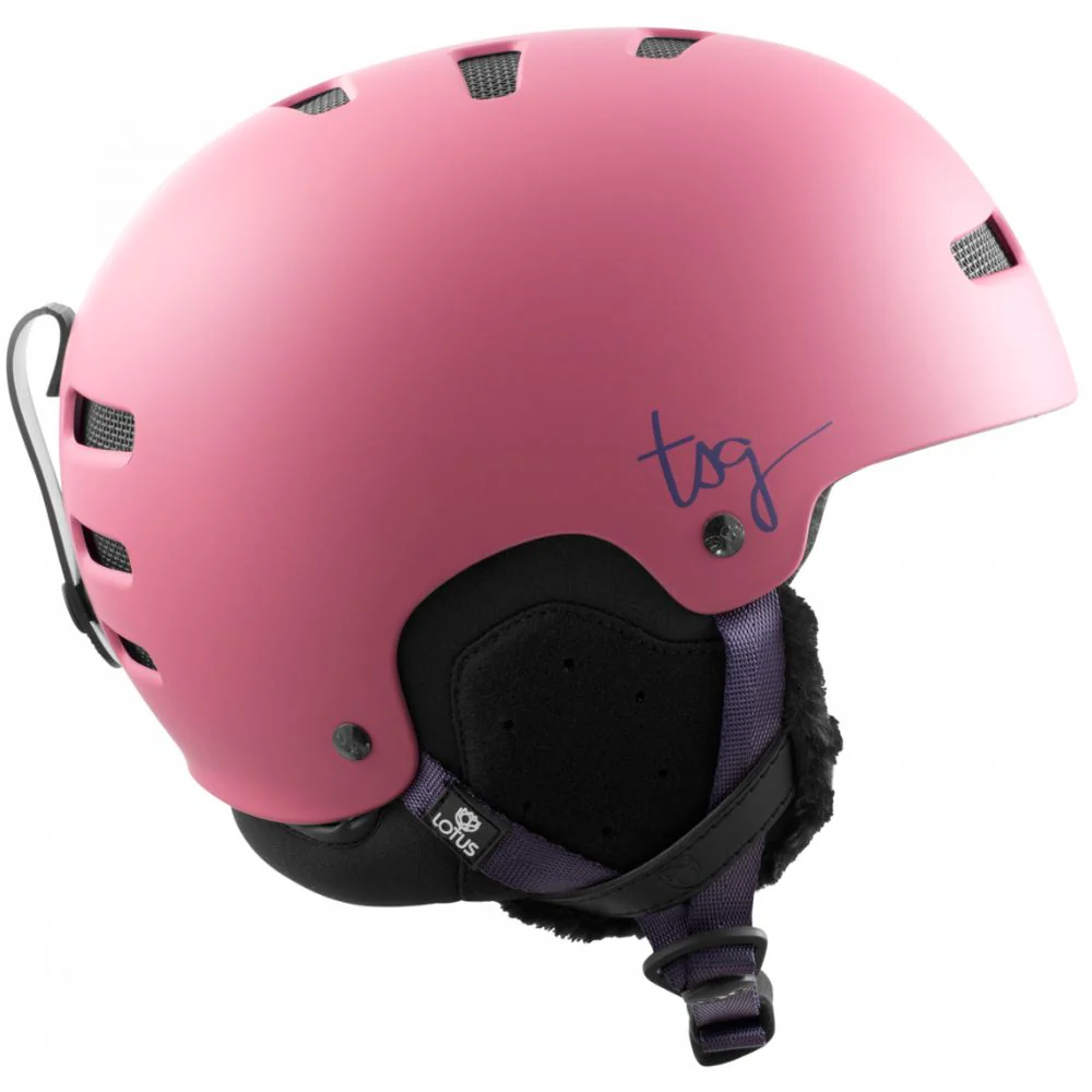 Womens Lotus Solid Color II Satin Haruno Helm - Image 2