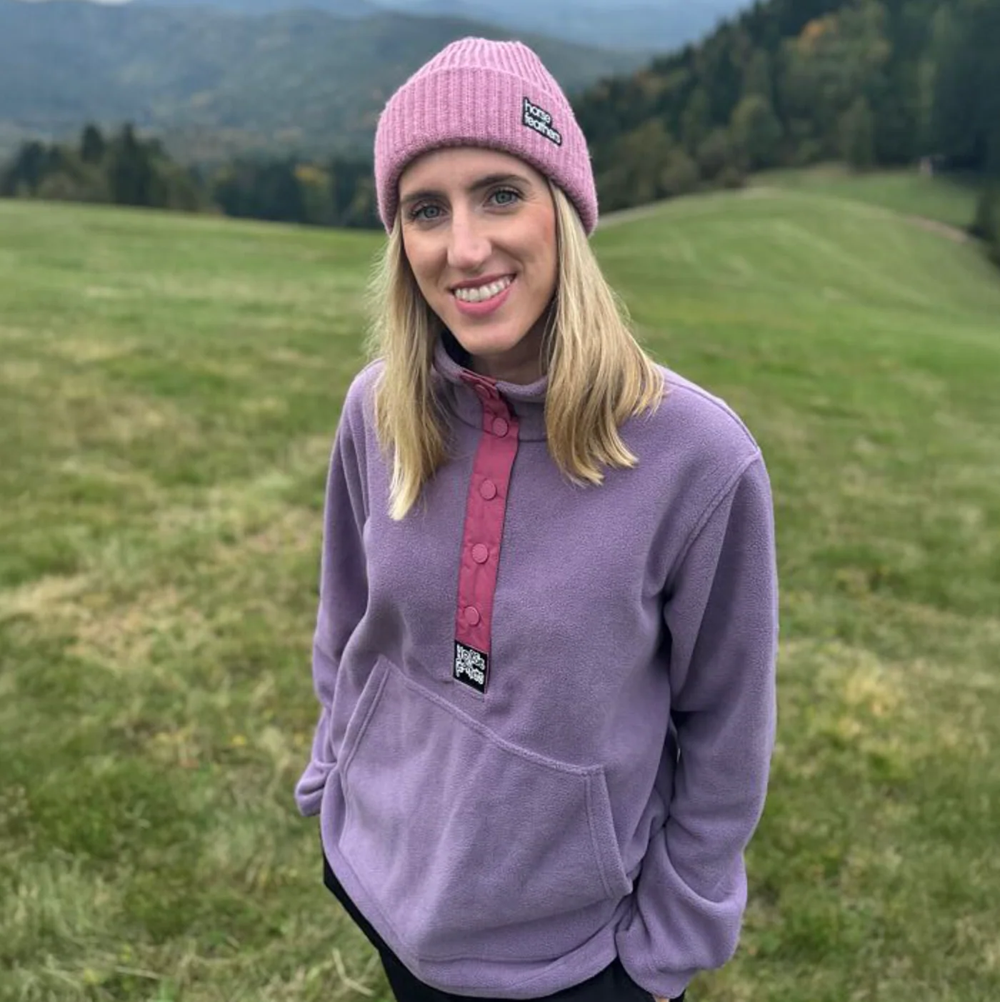 Womens Melia Fleece Light Grape - Image 2