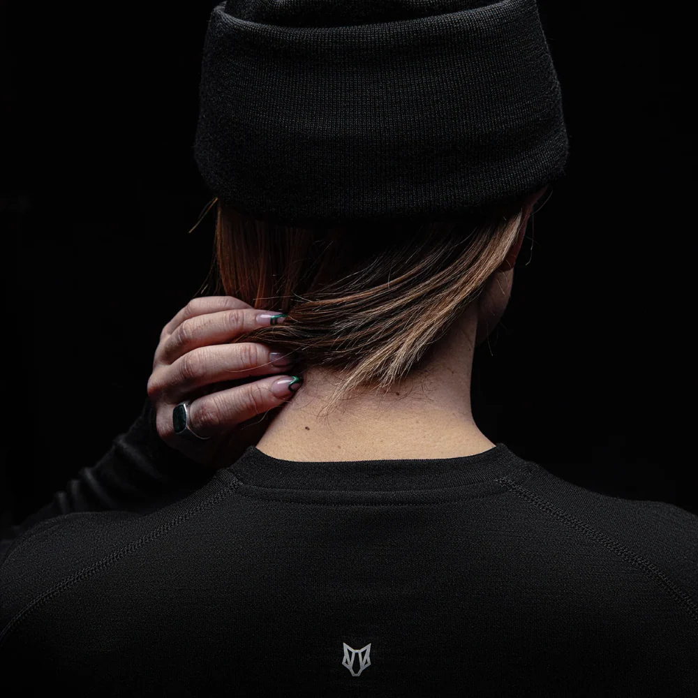 Womens Snerte Longsleeve Black - Image 3