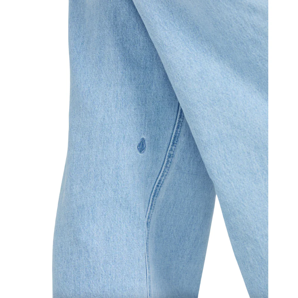 Womens Stoned Boyfriend High Rise Jeans Blue Bird - Image 7