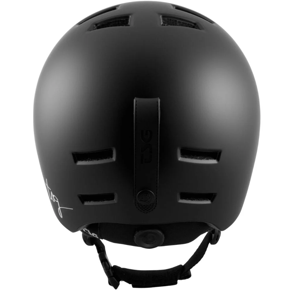 Womens Vertice Solid Helmet Satin Black - Image 3