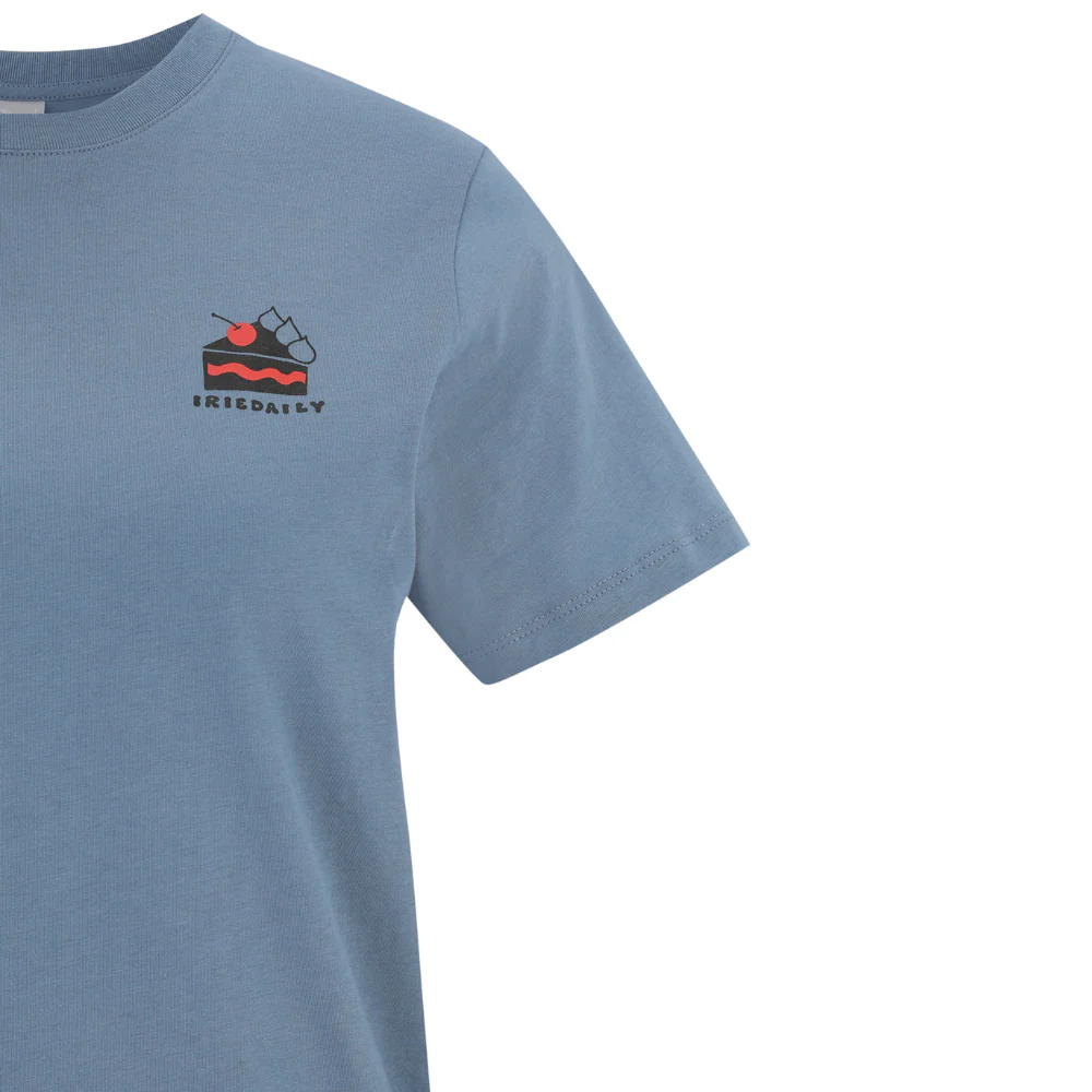 Womens Yoga Club T-Shirt Greyblue - Image 4