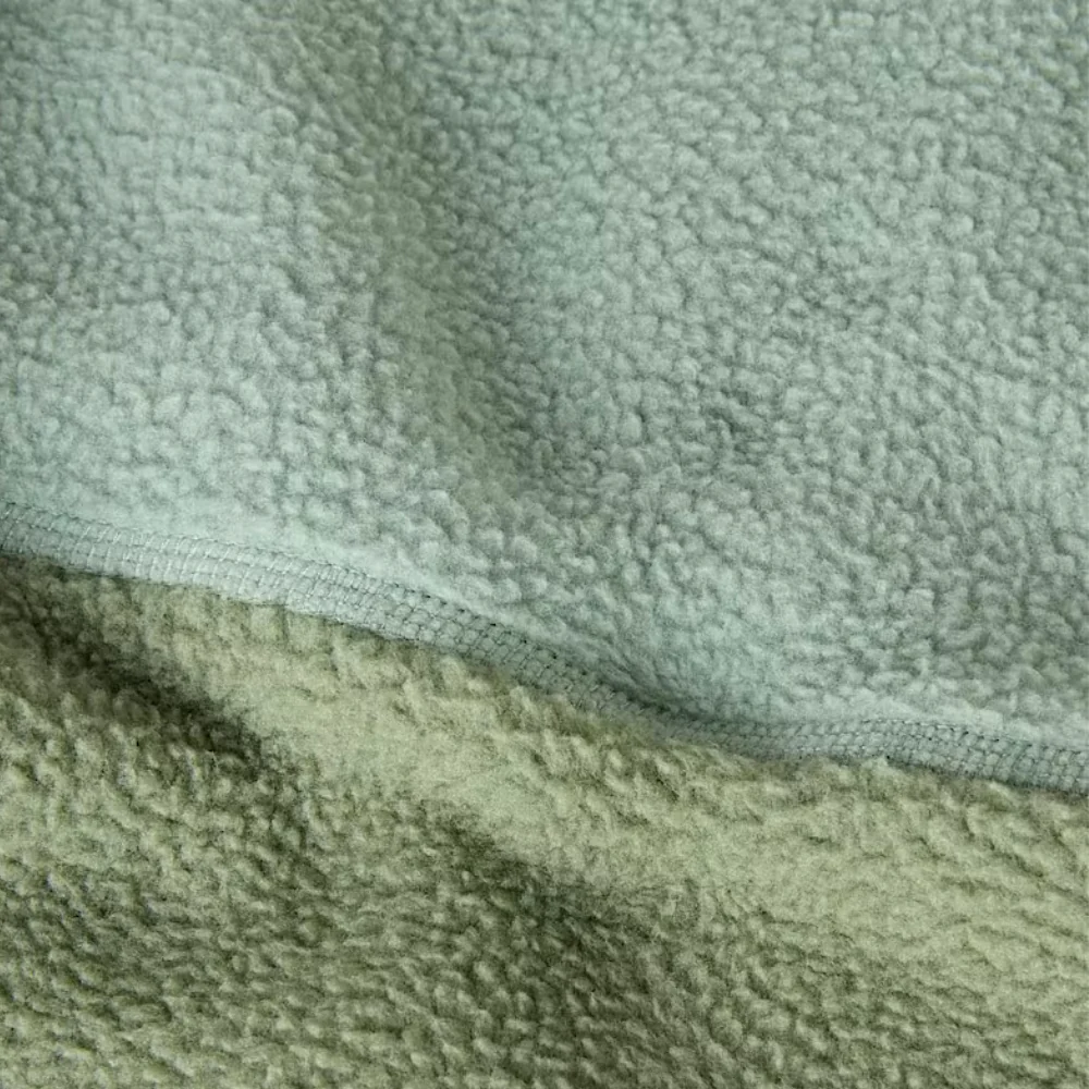 Womens Yumiori 1/4 Zip Fleece Jacket Bark Mist/Slate Moss - Image 5
