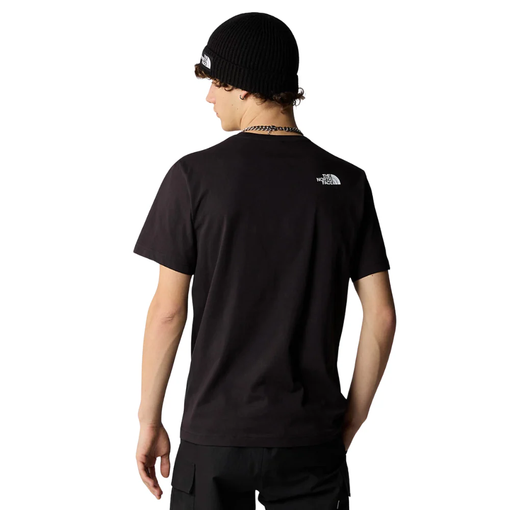 Woodcut Dome T-shirt TNF Black - Image 2