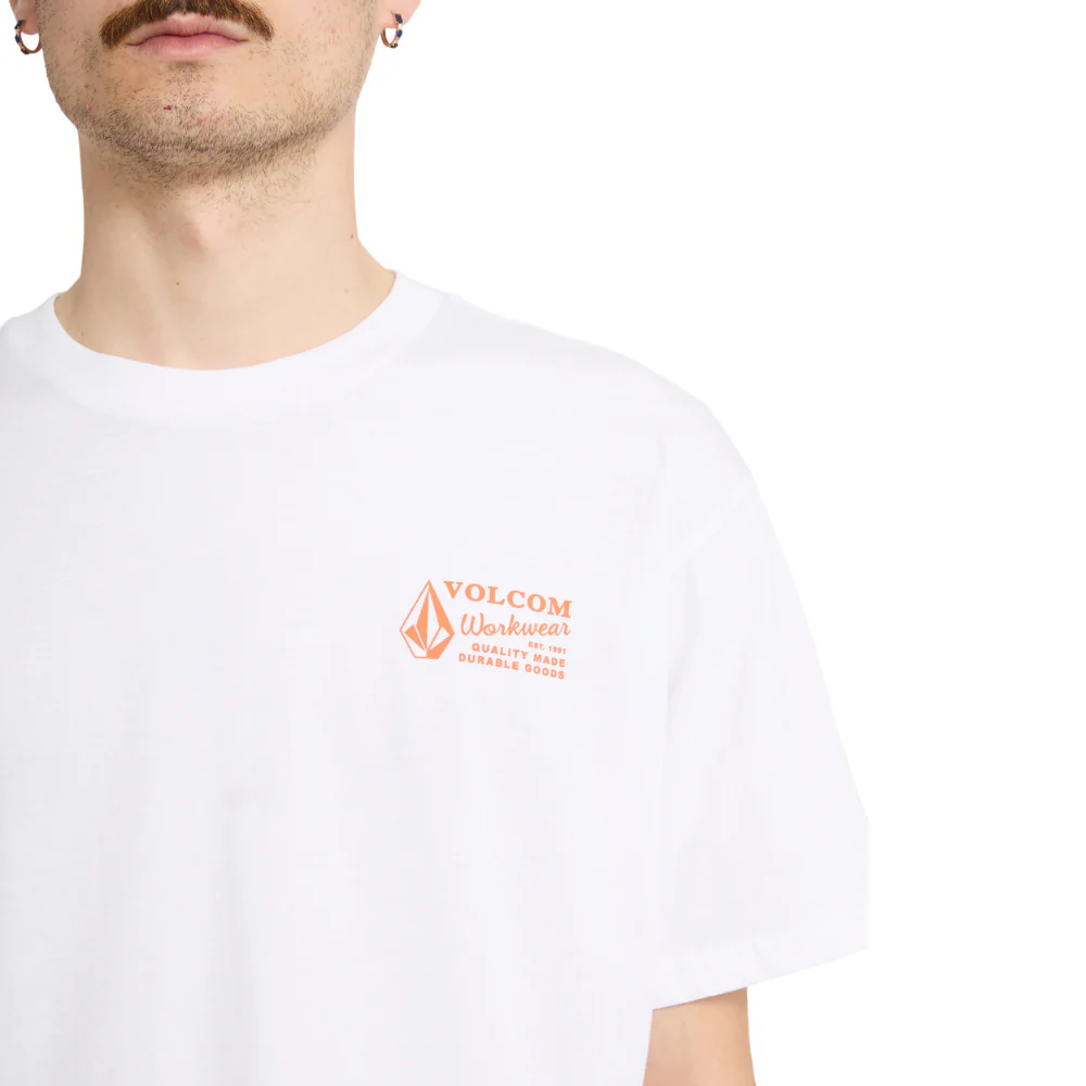 Workwear T-Shirt White Combo - Image 3