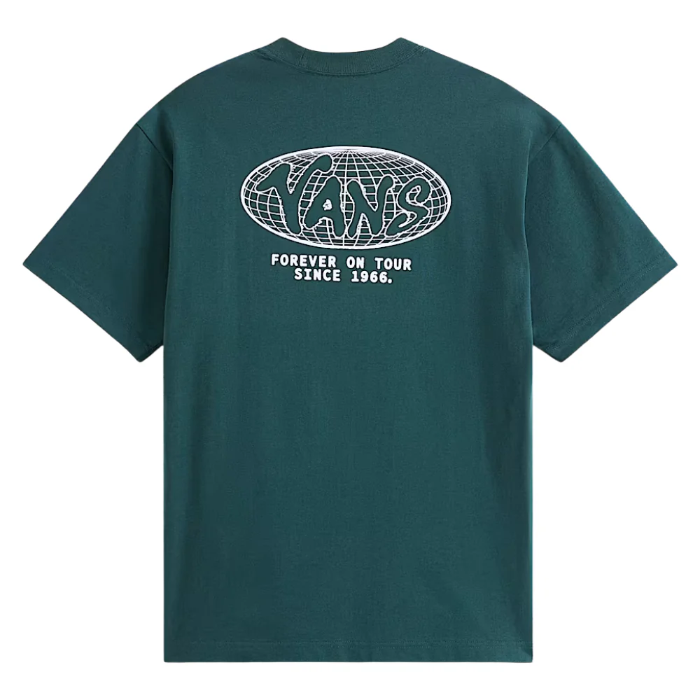 World Tour Loose T-Shirt Mystic Moss - Image 2