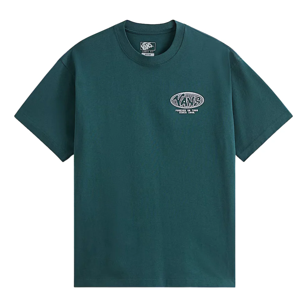World Tour Loose T-Shirt Mystic Moss - Image 3