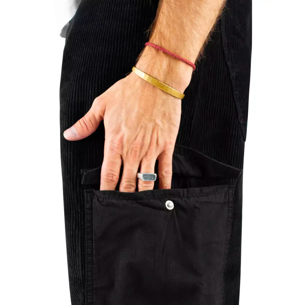 X-tra ALIEN Cargo Cord Pants Black - Image 5