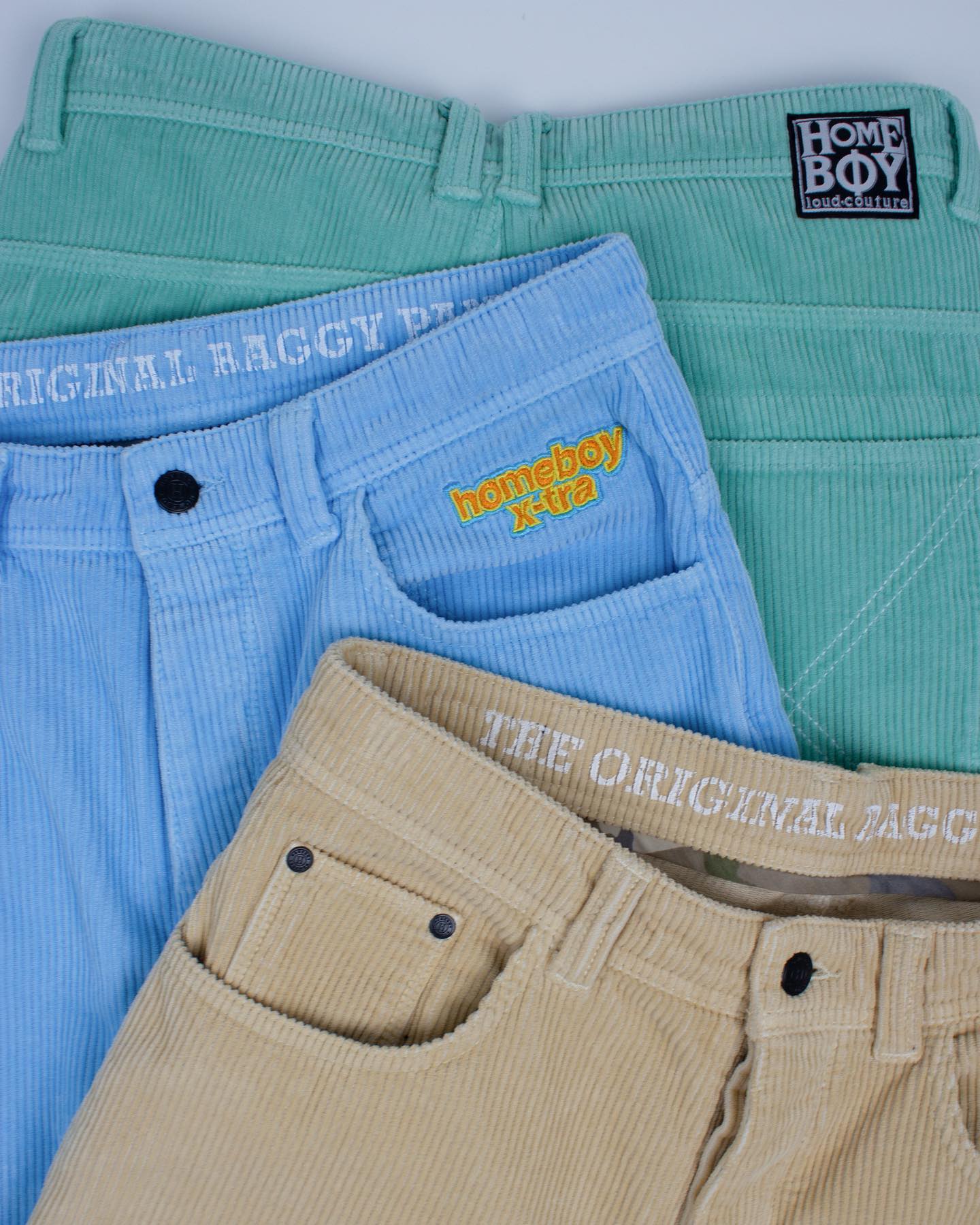 X-Tra Baggy Cord Pants Dust - Image 7