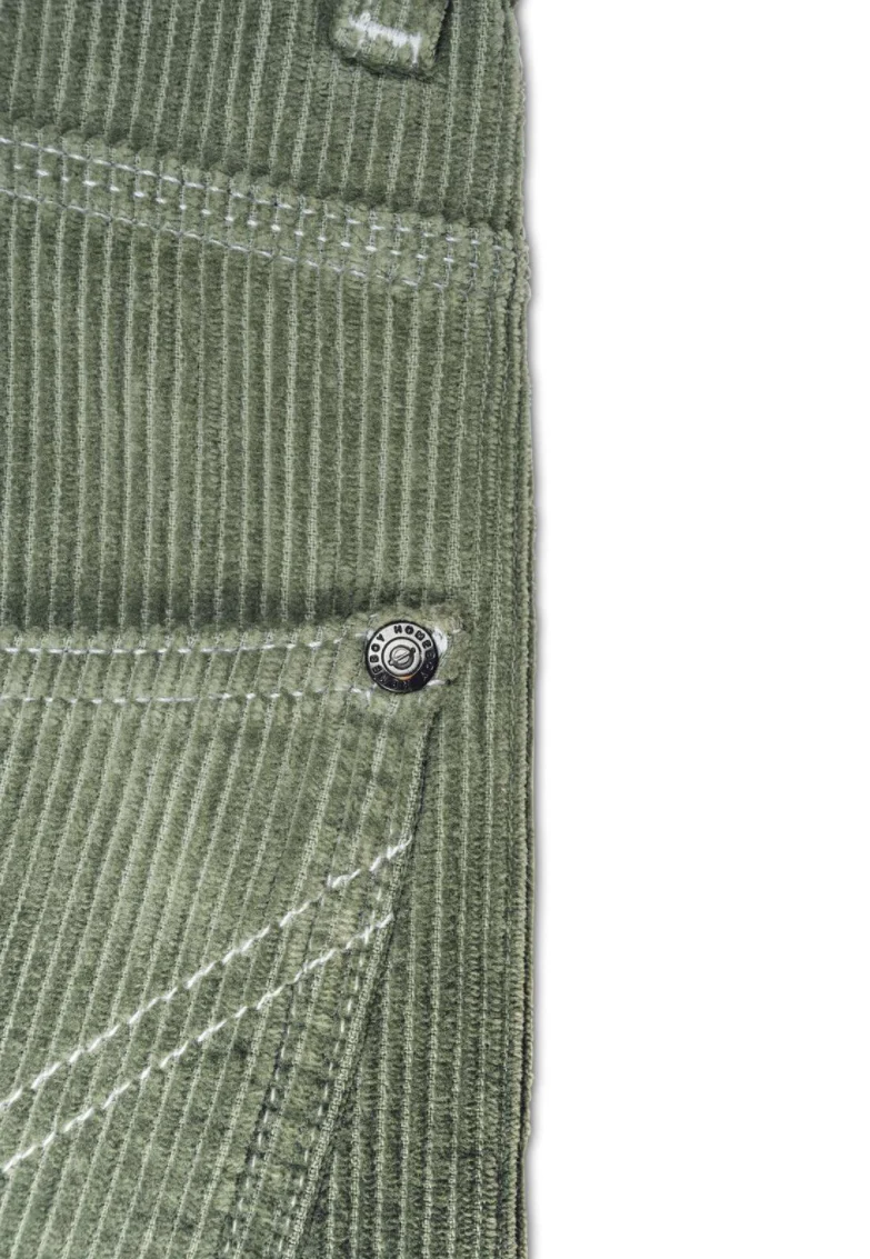 X-Tra Baggy Cord Pants Olive - Image 8