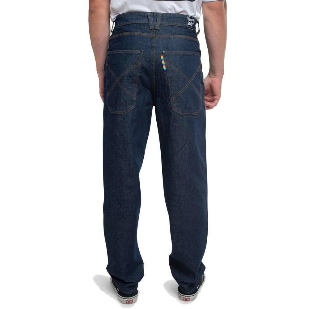 X-Tra Baggy Denim Jeans Indigo - Image 4