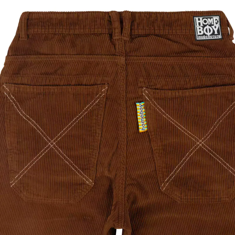 X-tra Baggy Cord Pants Brown - Image 5